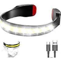 OEM Linterna Frontal Recargable - Linterna Frontal Led Ultra Potente, Ligera E Impermeable, 230 W, 3 Modos, 500 L&uacute;menes, Resistente Al Agua Ipx6, Con Luz 