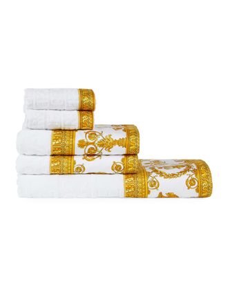 Versace Barocco 5-Piece Towel Set