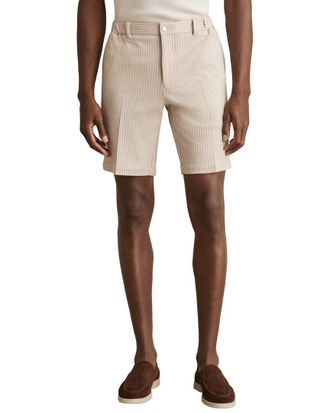 Reiss Pin Jersey Pinstripe Shor Short