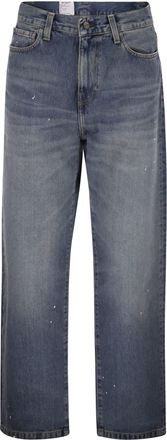 Carhartt Work in Progress Landon losvallende, gewassen denimjeans