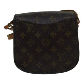 Louis Vuitton Pre-owned Cross Body Bags, female, Brown, Size: ONE SIZE Pre-owned Vintage Monogram Shoulder Bag