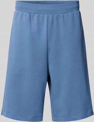 Emporio Armani Sweatshorts mit Label-Details und Eingrifftaschen in Sky, Gr&ouml;&szlig;e XXXL