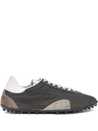 Maison Margiela Green Sprinters Low Sneakers
