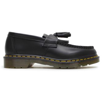 Dr. Martens Adrian Leather Unisex Loafers Shoes - Black - Size:UK 6.5