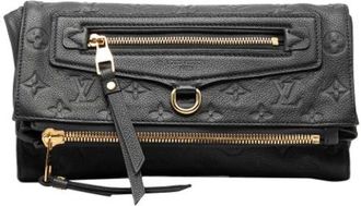 Louis Vuitton Pre-owned Petillante - Dames - Vintage Clutch - Blauw - ONE Size - Leer - Vintage