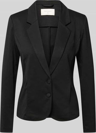 Freequent Blazer mit 2-Knopf-Leiste und Viskose-Anteil Modell NANNI in Black, Größe XL