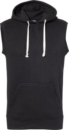 J. America Triblend Sleeveless Hooded Sweatshirt