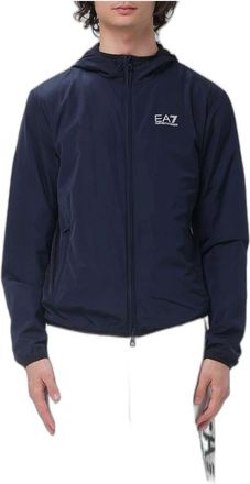 Emporio Armani Bomber tecnico Core Identity - - Jackets - Uomo - Blu - L