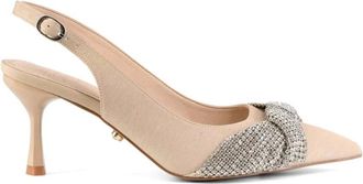 Twentyfourhaitch Stilosa Slingback - Dames - Schoenen - Geel - Maat: 37 EU Zijde