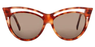 Andy Wolf Felicity B Womens Sunglasses Tortoiseshell Size 58