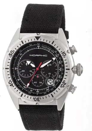 Morphic M53 Series Chronograph Black Dial Mens Watch 5301