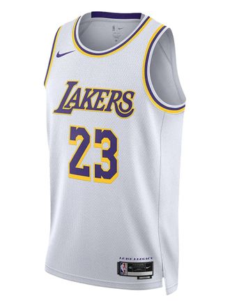 Nike LeBron James Los Angeles Lakers 2022/23 Association Edition tanktop - Wit