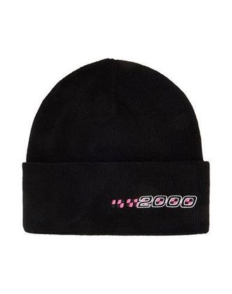 8 by YOOX 2000 EMBROIDERED RECYCLED WOOL BEANIE