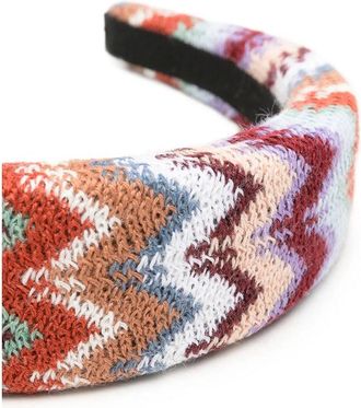 Missoni Multicolor Knit Headband - Multicolor