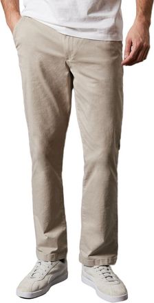 Maine Premium Chino Trousers, 38R, Natural