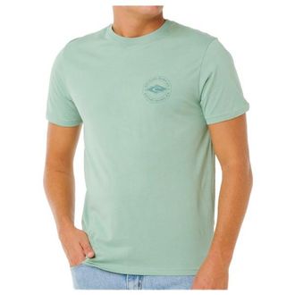 Rip Curl Staple Tee T-Shirt f&uuml;r Herren | gr&uuml;n