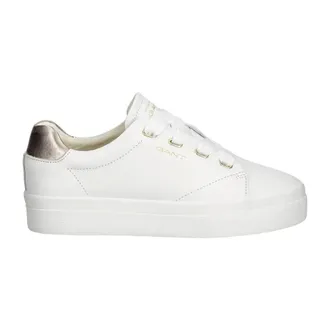 GANT Dames, Schoenen, Wit, Maat: 42 EU Leer