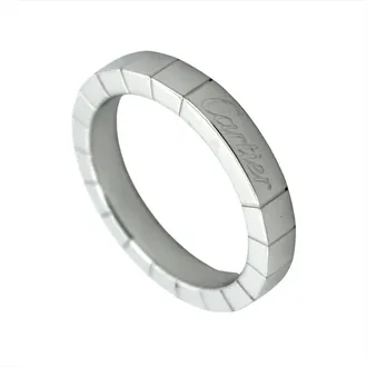 Cartier White Gold White Gold (18K) Band Ring (Pre-Owned)