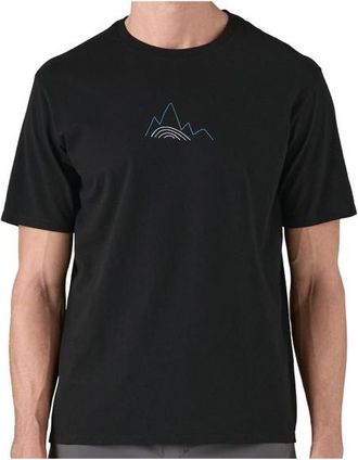 Patagonia Berm Logo Responsibili-Tee T-Shirt für Herren | schwarz