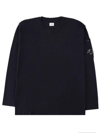 C.P. Company Navy Blue Crew Neck T-Shirt