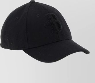 Ballantyne felt logo-patch cap