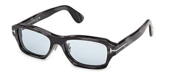 Tom Ford Smoke Rectangular Mens Sunglasses FT1351-D 63A 56