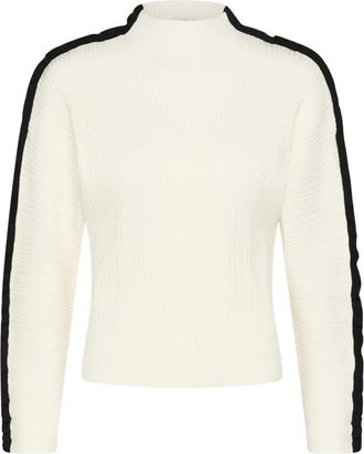 Kaffe Gebreide kleding - Dames - Ronde hals truien - Wit - S - Truien & Vesten