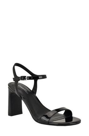 Calvin Klein Naome Sandal in Black at Nordstrom Rack, Size 9.5