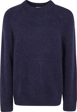 Les Deux Knit Sweater Soft Round Neck Soft Round Neck Knit Sweater