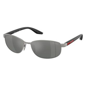 Prada Sunglasses, male, Gray, Size: 58 MM PS B53S Sunglasses