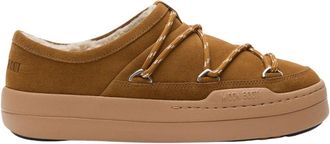 Moon Boot Park Slipper - Dames - Sneakers - Bruin - 39 EU - Leer - Schoenen