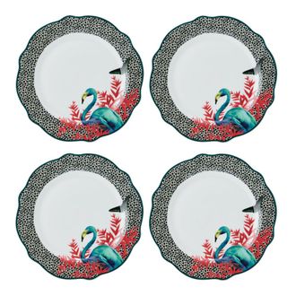 Mikasa Juego de 4 platos llanos, 27 cm