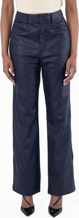 Rotate Straight-Leg Braided Pants, Brand Size 40 ( US Size 6 )