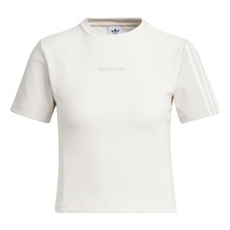 adidas (WMNS) adidas originals Crop Tee White IU4847