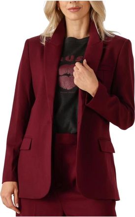 Copenhagen Muse Dames, Jassen, Rood, Maat: S Wol