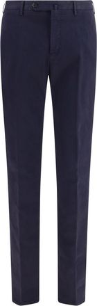 Pantaloni Torino Navy Blue Slim Chino Pants