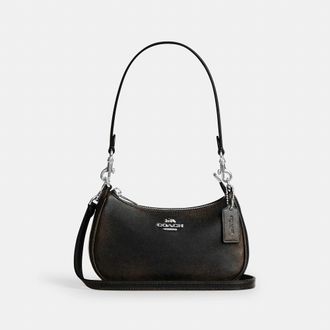 Coach Teri Mini Crossbody Bag In Loved Leather