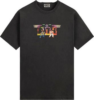 Kith x Marvel vs. Capcom T-shirt met print - Zwart