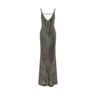 Missoni Dames, Jurken, Bruin, Maat: XS Viscose