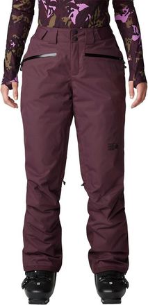 Mountain Hardwear Firefall Insulated Pants In Blackberry