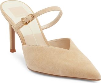 Dolce Vita Korene Mule Pump in Tan Suede at Nordstrom Rack, Size 8.5