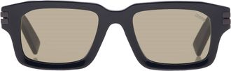Ermenegildo Zegna Green Rectangular Mens Sunglasses EZ0255 90N 51