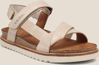 Taos Womens Sideways Sandals In Stone