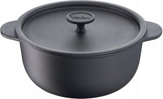 OEM Olla De Hierro Fundido Tradicional Tefal E22544 Para Inducci&oacute;n, 20 Cm, 2,7 L