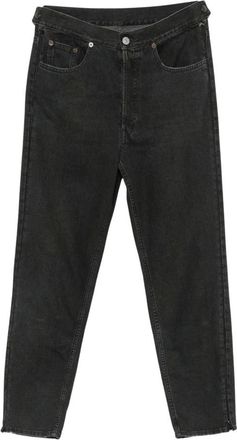 Maison Margiela Straight-Leg Jeans - Dames - Regular Fit Jeans - Zwart - W27 - Katoen - Jeans