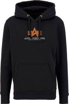 Alpha Industries Basic Big Logo Rubber Hoodie