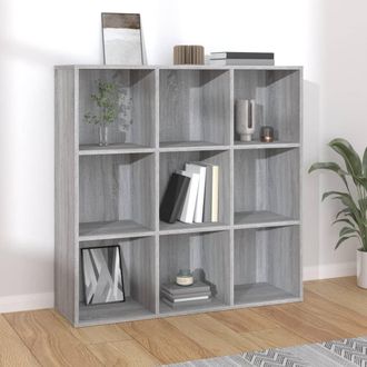 vidaXL Estanter&iacute;a Gris Sonoma 98x29x97,5 Cm Vidaxl