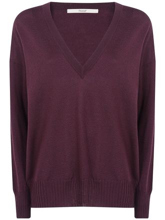 Nuur Sweater V Neck Long Sleeves