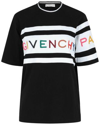 Givenchy Logo Embroidered T-Shirt