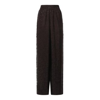 Pinko Pinko, Broeken, Dames, Bruin, 2Xs, Wide Broeken